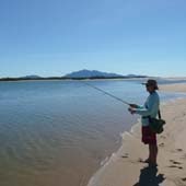 Beach fishing